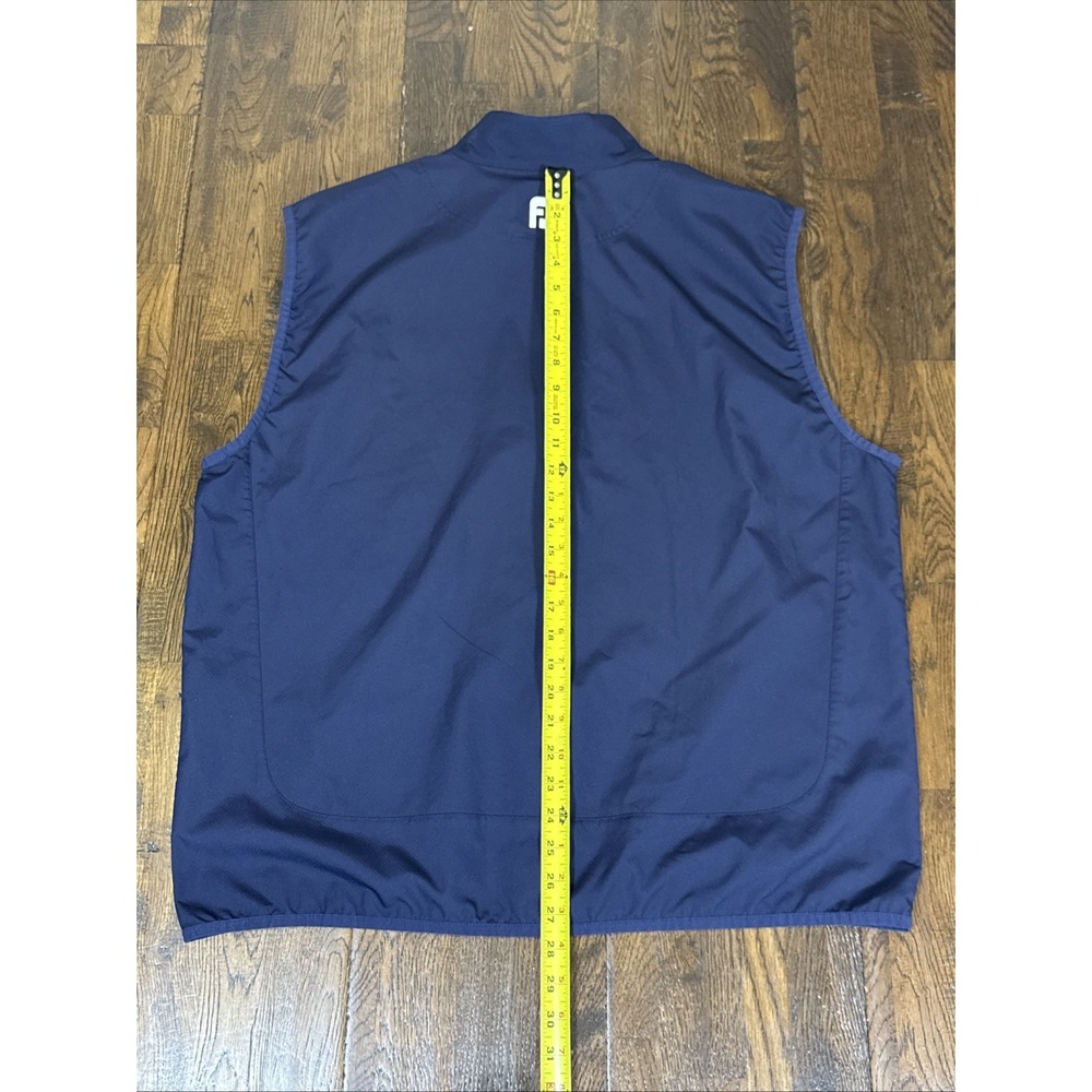 FootJoy Vest Men’s XL Blue Torrey Pines 121st US Open Full Zip Performance New! - Picture 6 of 6